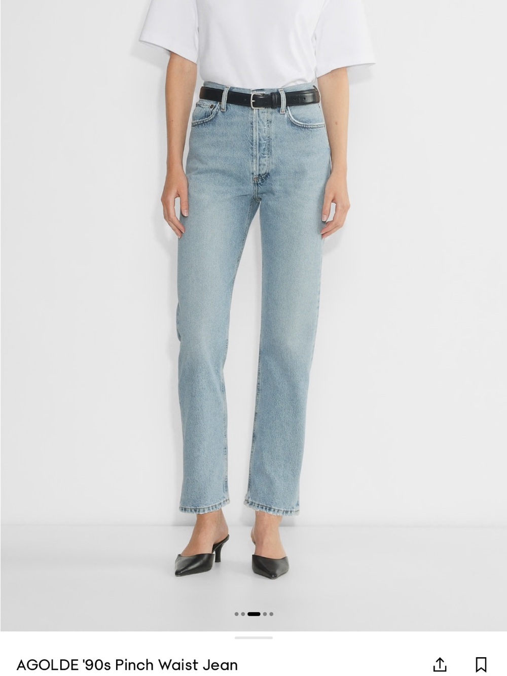 Agolde 90’s Pinch Waist Jean